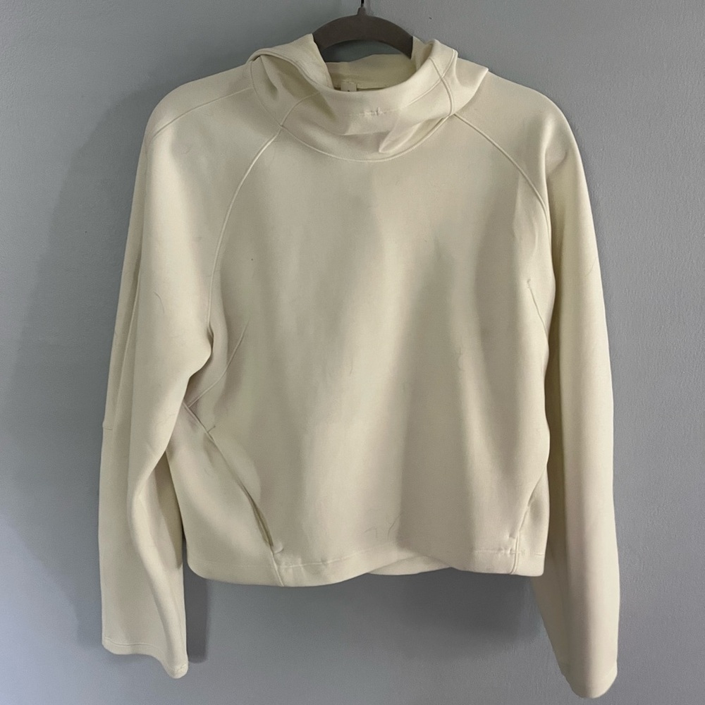 lululemon air wrap modal pullover hoodie size 6